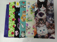 Sunglasses / Eyeglass Soft Fabric Case - Multi-Prints - padded and lined