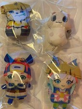 Shiren the Wanderer 6 Puppet Keychain Set 4pcs Includes Shiren, Kappa, Asuka, Ry