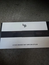 Lange Le Duo 360 L'ange Airflow Hair Styler Straightener Model: A133 Black