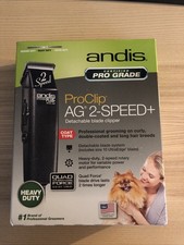 Andis ProClip AG2 2 Speed Plus Detachable Blade Clippers New 22215