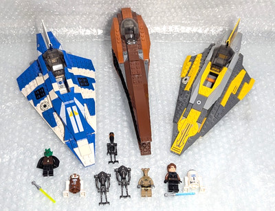 LEGO Star Wars Republic Konvolut 2 V-wing Fighter 6205 Clone/Klone/Anakin