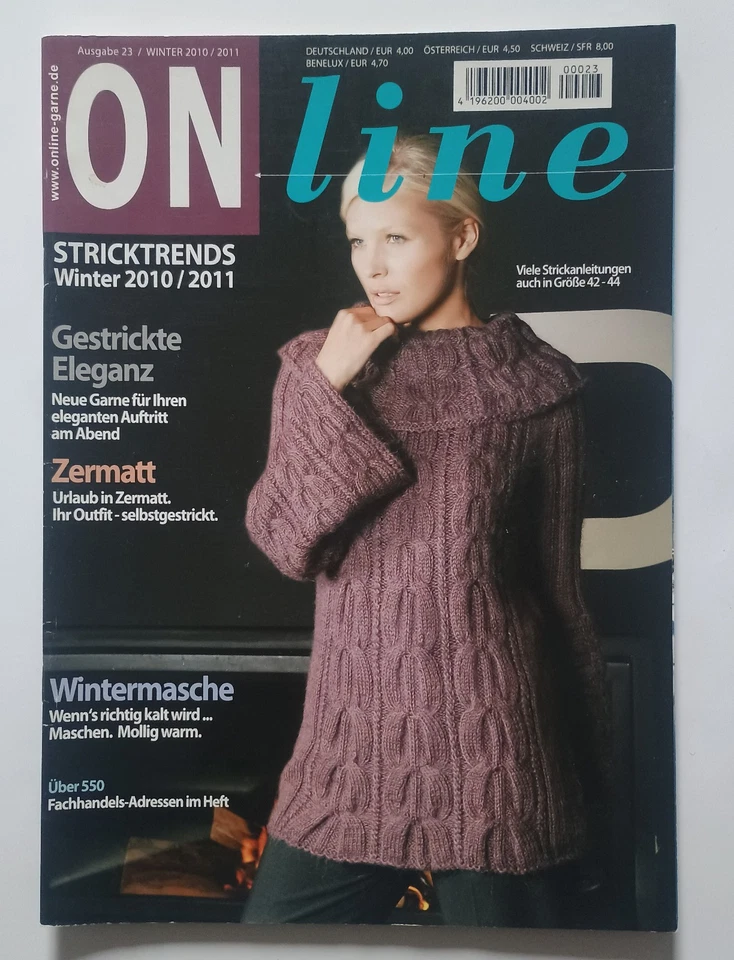 ONline Ausgabe 23 - Stricktrends Winter 2010/2011 - Gestrickte Eleganz - Bild 1 von 1