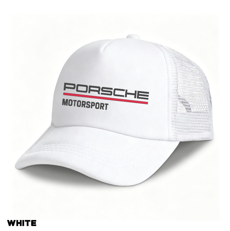 Porsche Motorsport Trucker Hat for Racing & Outdoor Lifestyle