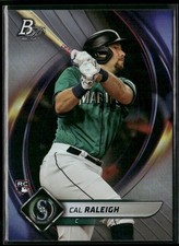 Cal Raleigh 2022 Bowman Platinum #83 Rookie Card. rookie card picture