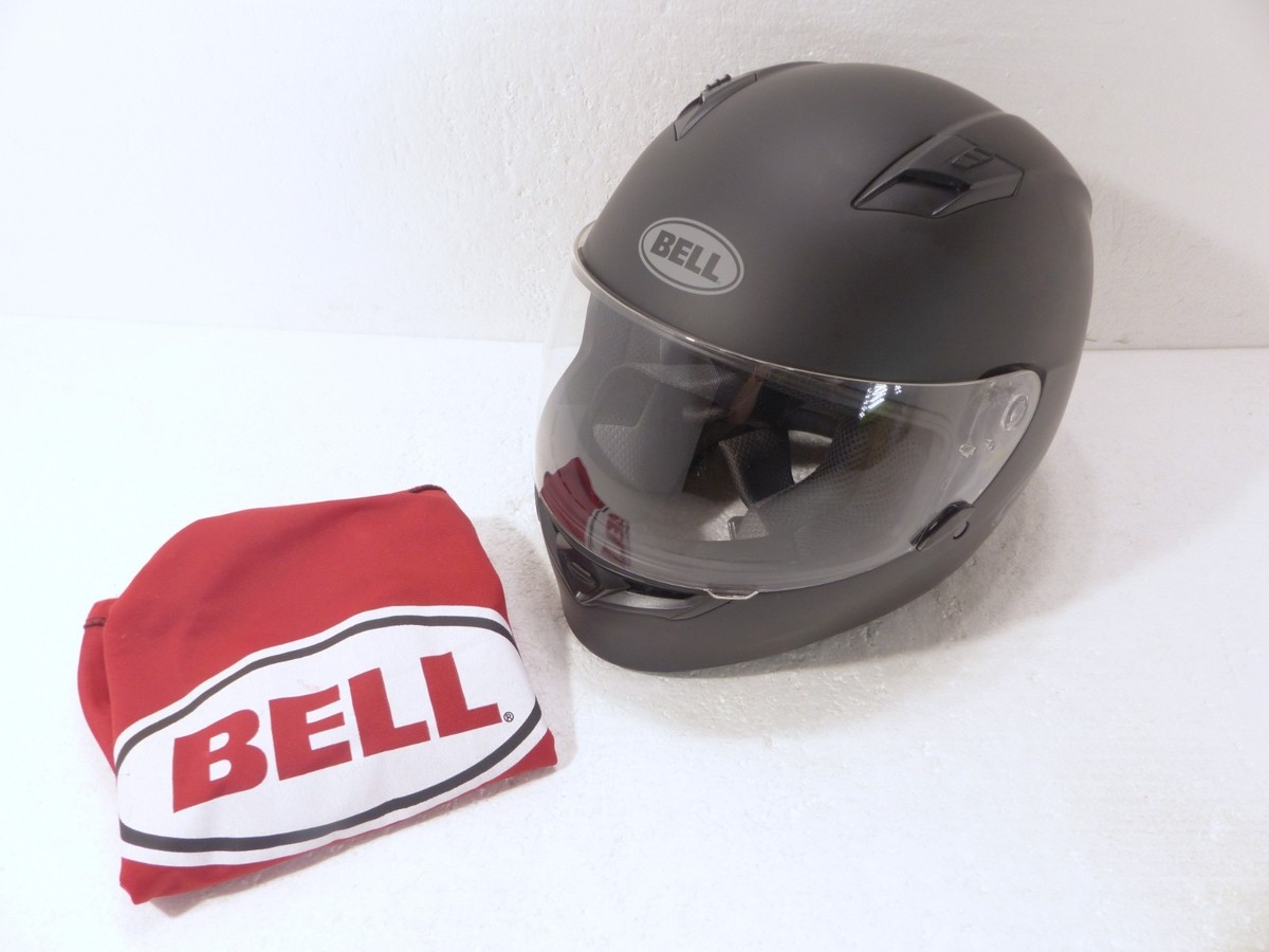 Adult BELL Qualifier Matte DOT Full Face Motorcycle Helmet w/ Bag XL (61cm-62cm) Adult BELL Qualifier Matte DOT Full Face Motorcycle Helmet w/ Bag XL (61cm-62cm)