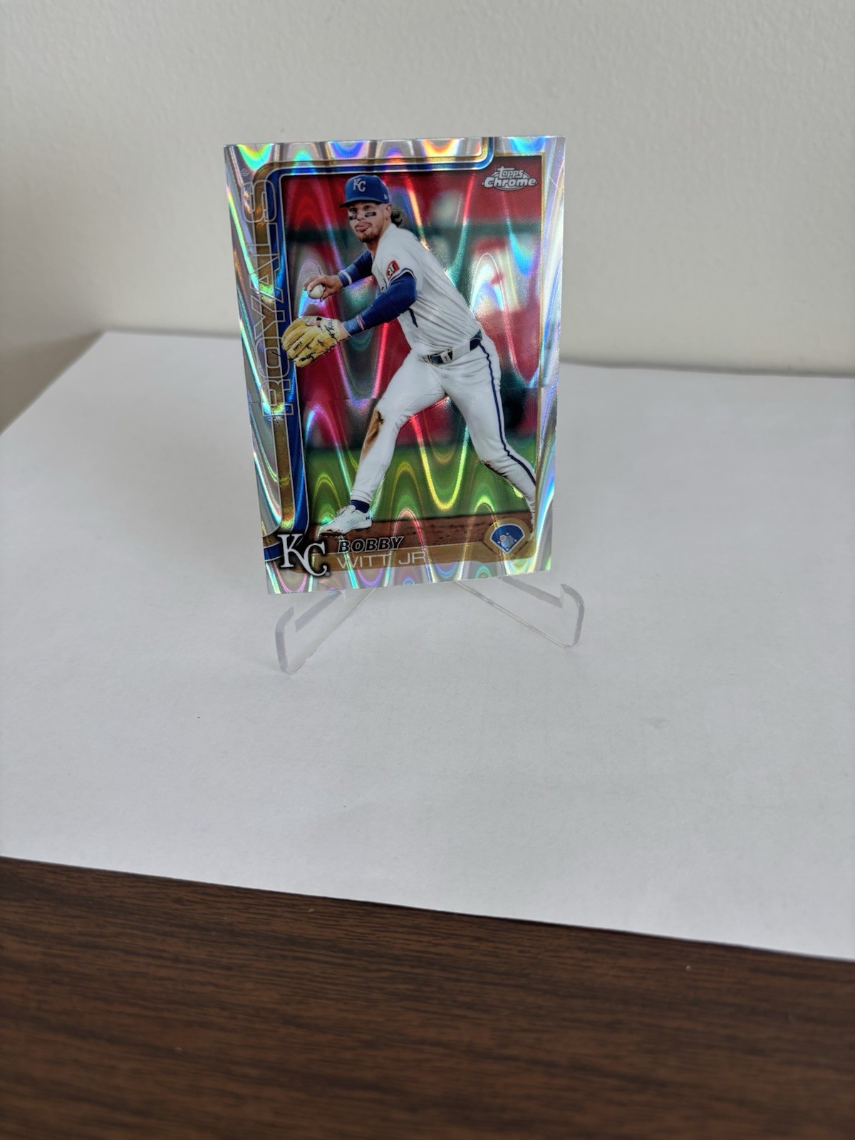 2025 Topps Chrome - Bobby Witt Jr. #93 RayWave Refractor