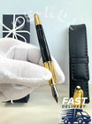MB Meisterstück 146 Fountain Pen Gold Trim & Montblanc Pouch Fast Ship. Hot Bid. — photo 1