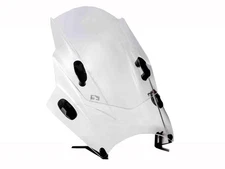 Puig Adjustable Twin Screen Windshield Clear for Kawasaki Vulcan 650 S (15-25)