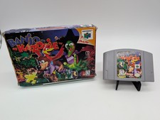 Banjo-Kazooie Nintendo 64, 1998 Box And Cartridge