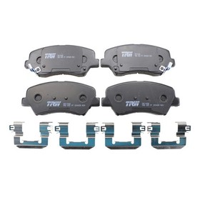 DuraGo Front Rotors TRW Pro Ceramic Disc Brake Pad Kit For Veloster 1.6 Turbo 16