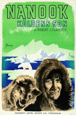 Nanook of the North    Movie Poster - 24x36  - Rare Reprint   !