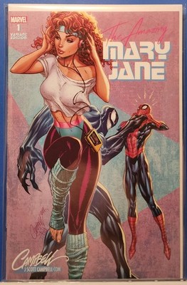 The Amazing Mary Jane #1 J. Scott Campbell Variant Cover C Marvel 2019