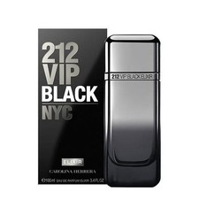 212 VIP Black Elixir by Carolina Herrera 3.4oz EDP Elixir for Men NEW SEALED BOX