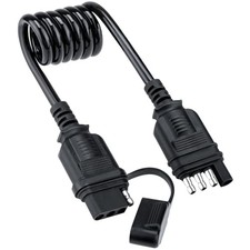 4 Pin Trailer Connector Extension, Flat Trailer Plug Trailer Wire 2.3feet