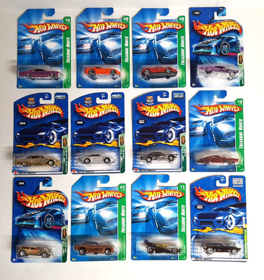 Hot Wheels Lot of 12 Treasure Hunts incl 2007 Enzo Ferrari w/ Red Seats!