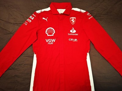 Ferrari F1 PUMA sample team issue shirt Las Vegas GP 2023 Leclerc Sainz