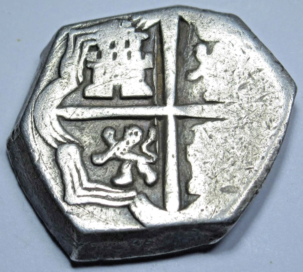 値下げ　NGC AU55 スペイン　2レアル銀貨　コブ 2 Reales Cob In Spain Coins for sale | eBay