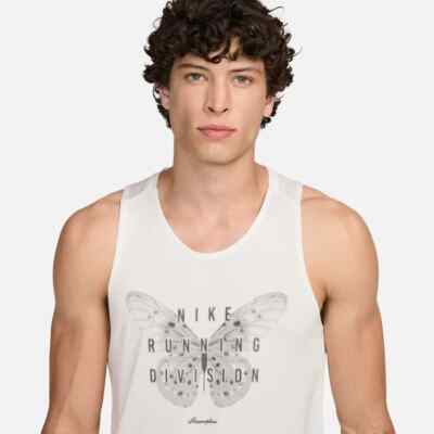 Nike Tank Top Sleeveless Shirt Top Running Division