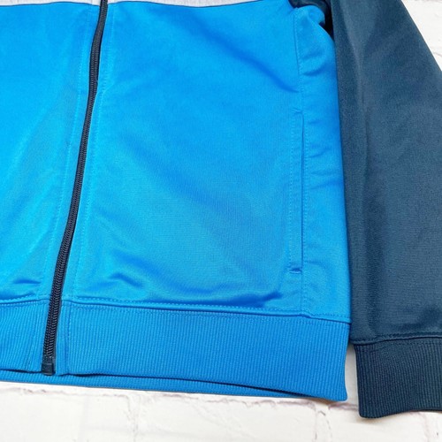Giacca Nike bambino 7 pista blu bianca retrò full zip sportiva - Foto 5 di 6