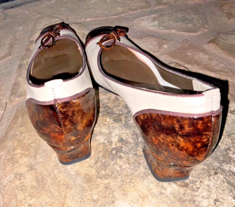 Zapatos de salón clásicos California Magdesians de colección perla y tortuga para mujer talla 8 N Foto 4 de 4