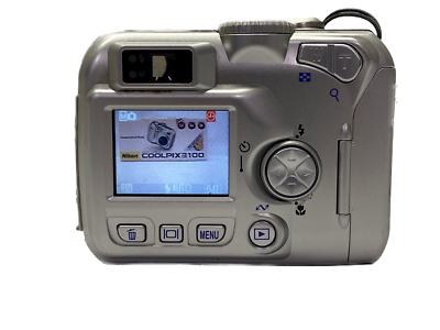 WORKING Nikon Coolpix E3100 3.2mp 3x Zoom Digital Camera W/ Box