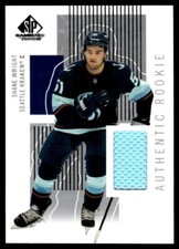 Shane Wright #RR-SW 2022-23 Upper Deck The Cup Renditions Relics Seattle Kraken