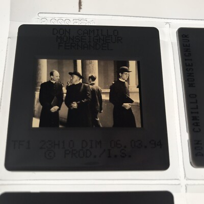 DON CAMILLO MONSEIGNEUR (FERNANDEL - GINO CERVI) - PRESS SLIDE