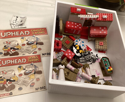 Cuphead Devil's Throne Small Construction Brick Set Chaotic Casino