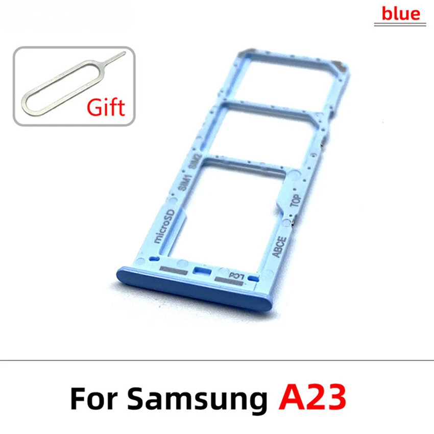 Adattatore vassoio scheda SD doppio slot scheda SIM perno rimozione per Samsung A72/A23/A53 5G - Immagine 4 di 4