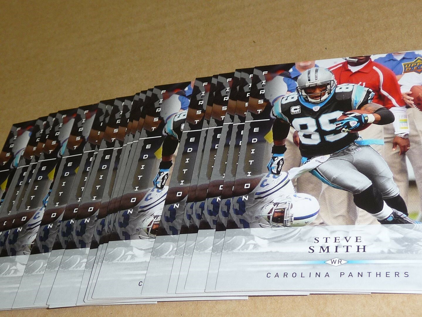 2008 Upper Deck FIRST EDITION BASE LOT OF 20 CARDS STEVE SMITH PANTHERS #22