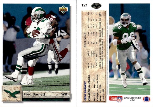 1992 Upper Deck Series 1 Football Complete Your Set #1-250 You Pick! - Picture 90 of 192