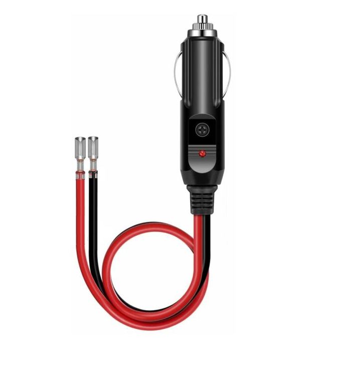 cigarette lighter fuse replacement 12V Fused Replacement Cigarette Lighter Male Plug Leads LED US Seller Fast  Ship!