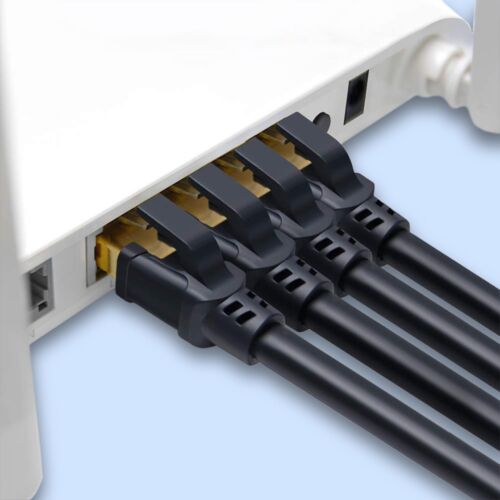 Cat8 Ethernet Cable RJ45 40GBPS Network Gold Heavy Duty LAN Lead SSTP Patch LOT - Picture 7 of 8