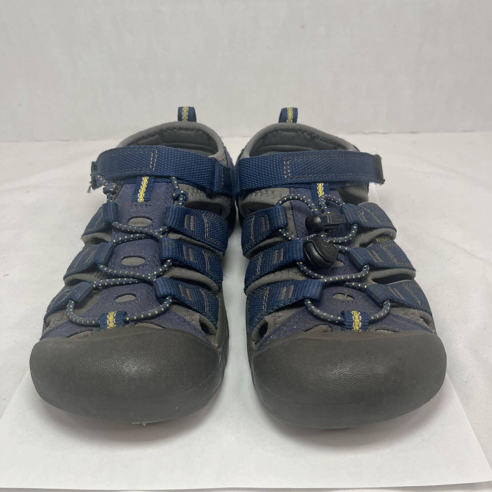 Sandali Keen Newport H2 impermeabili scarpe da trekking outdoor blu giovani ragazzi 3