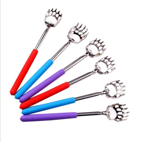 Metal Stainless Steel Back Scratcher Telescopic Extendable Itching Aid Extender - Picture 4 of 18