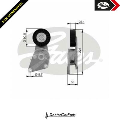 Alternator Belt Tensioner Pulley FOR CITROEN ZX 91->97 CHOICE1/2