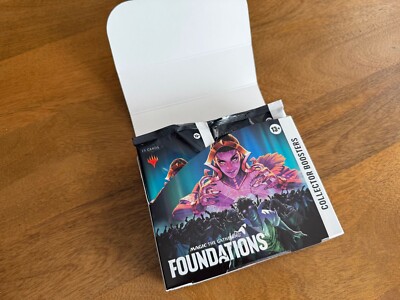 foundations collectors booster box Magic The Gathering Foundations Collector Booster Box Omega Box Sealed (READ!)