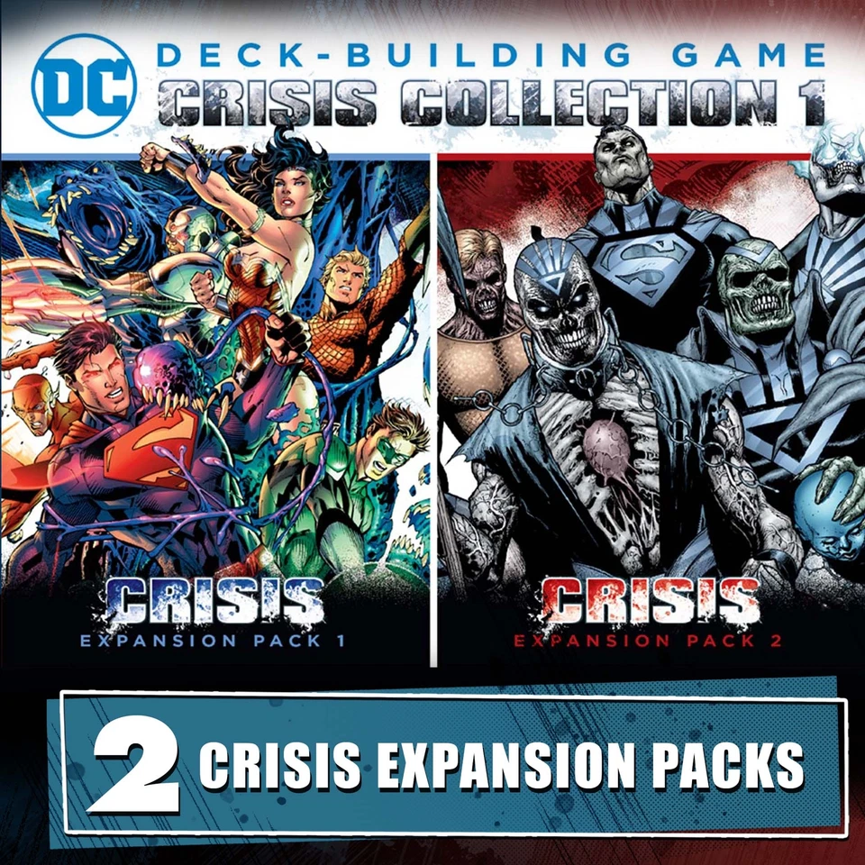 DC Deck-Building Game: Crisis Collection 1 - NEW & UNOPENED - Image 2 of 4