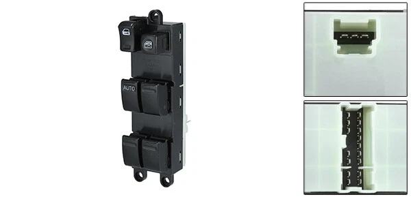 Driver Side Power Window Control Switch 25401-EQ305 for Nissan X-Trail 2002-2007 - Изображение 2 из 4