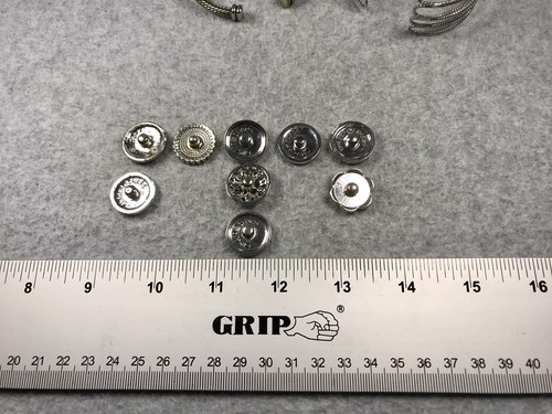 Ginger Snaps 1-Snap Rope Bangle Bracelets With 9 Snap Jewelry Fashion Buttons - Picture 8 of 8