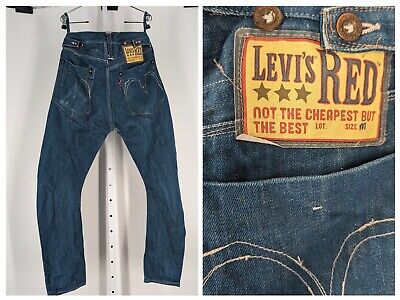 Levi's RED FW 2008 Curve Leg Indigo Artisan Selvedge Denim Levi's RED FW 2008 Curve Leg Indigo Artisan Selvedge Denim