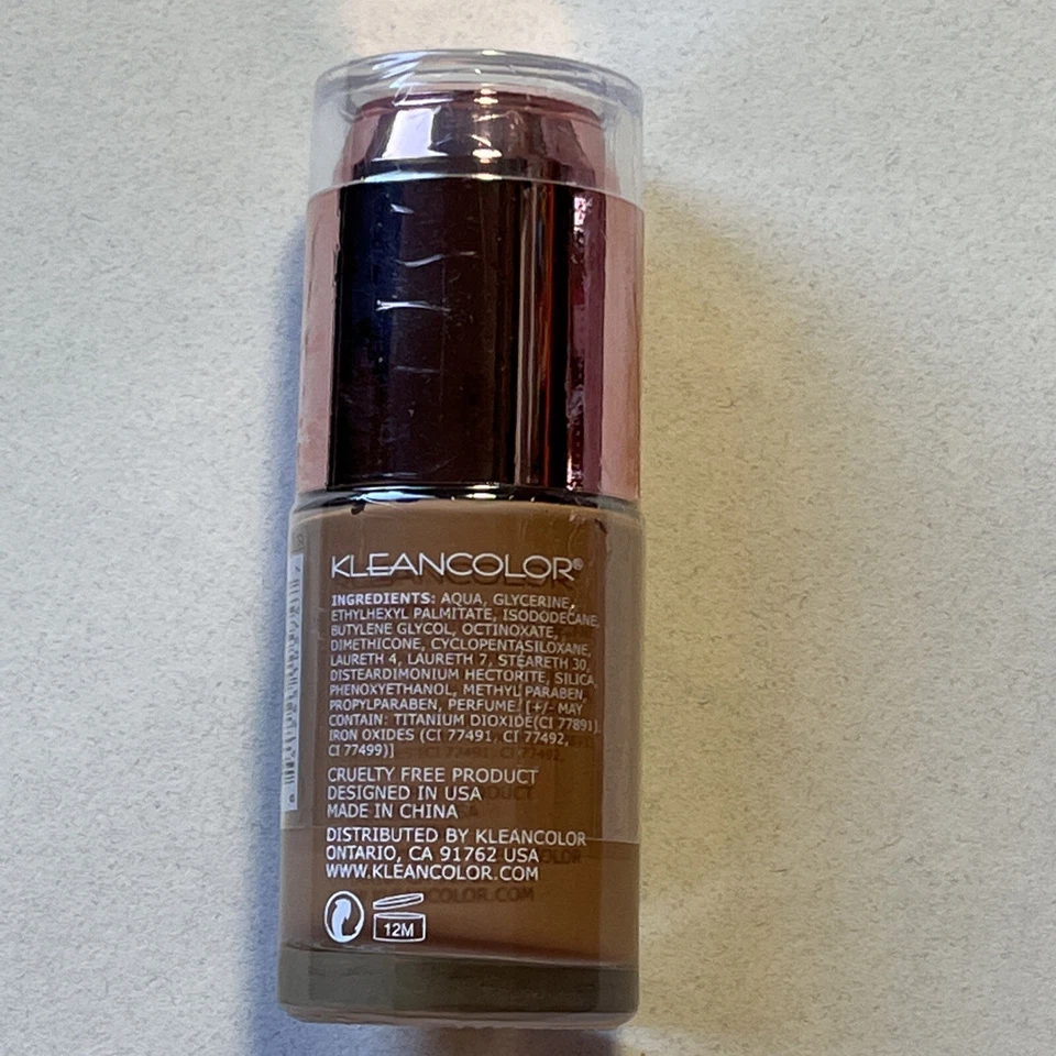KleanColor Flawless Liquid Foundation #06 Espresso (1.01 fl oz) - Image 3 of 4