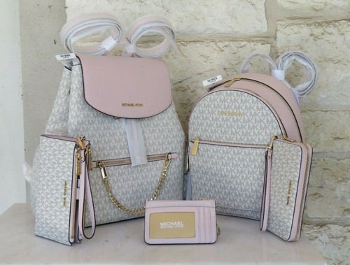 Logo Vanilia Pink Backpack 