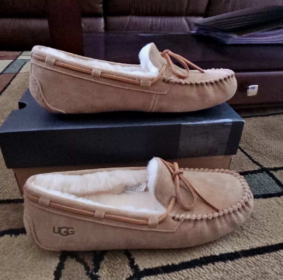 Ugg dakota slipper tobacco sale