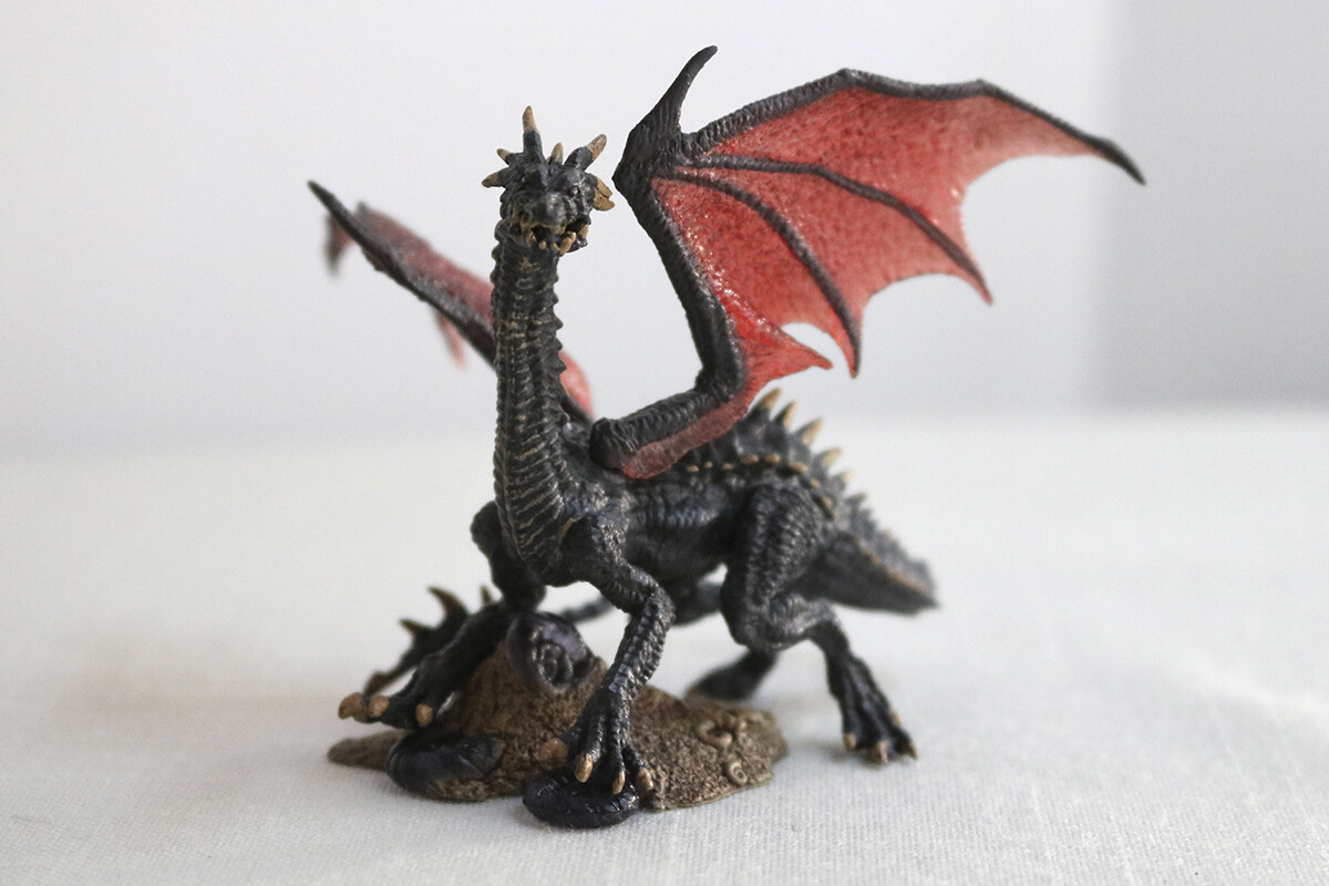 Final Fantasy CREATURES Archive Chromium 48. FAFNIR Mini Trading
