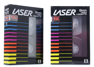Cassette vidéo pour caméscope, 8 mm, standard, 120 minutes