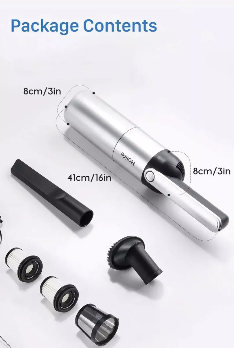 Holife Handheld Vacuum 9Kpa Portable Mini Hand Vacuum Cleaner