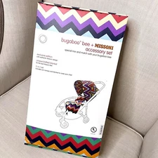 Missoni Target Bugaboo Bee Zig Zag Sun Canopy Blanket Accessory Set For Stroller