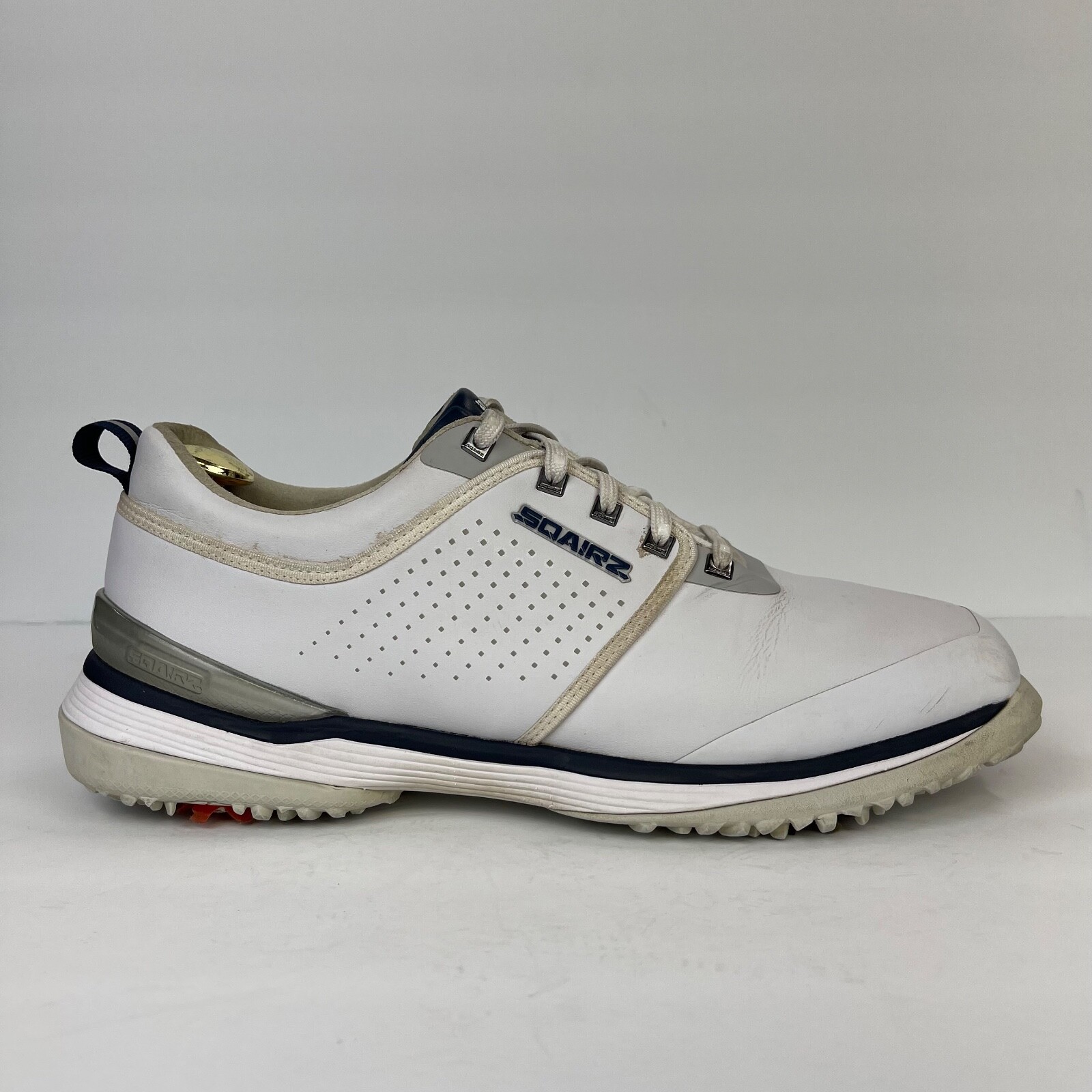 Sqairz Golf Shoes Mens 10.5 Arrow Classic Waterproof Performance White