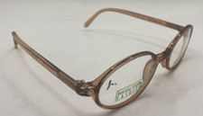 ON-GUARD EYEGLASSES FRAMES ONLY NEW OG-079 BROWN CLEAR FULL RIM